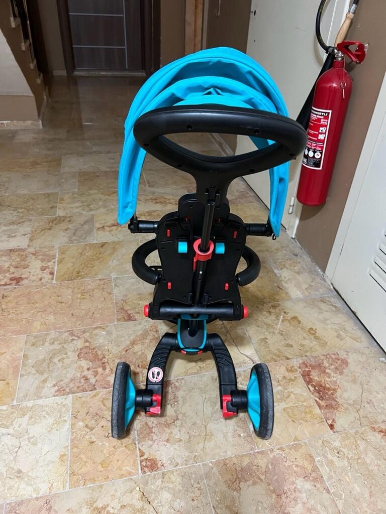 Sıfır gibi Globber Explorer 4 in 1 Katlanabilir Çocuk Bisikleti - 4