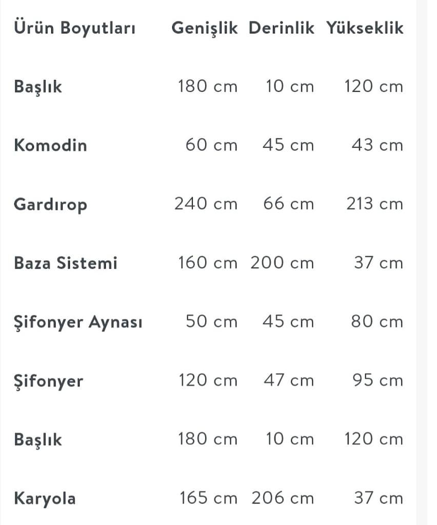 Vivense Yatak Odası Takımı - 11