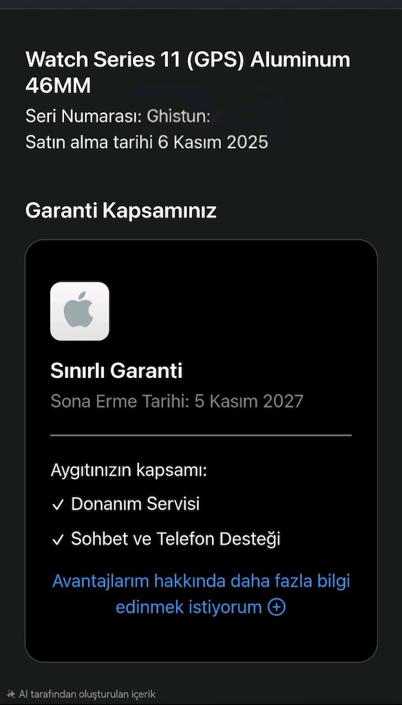 Apple Watch Series 11 (GPS) Aluminum 46MM 15 Ay garantili - 5