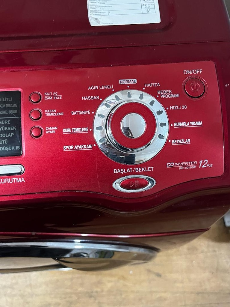 Retro buzdolabı 12 kg çamaşır makinesi - 8