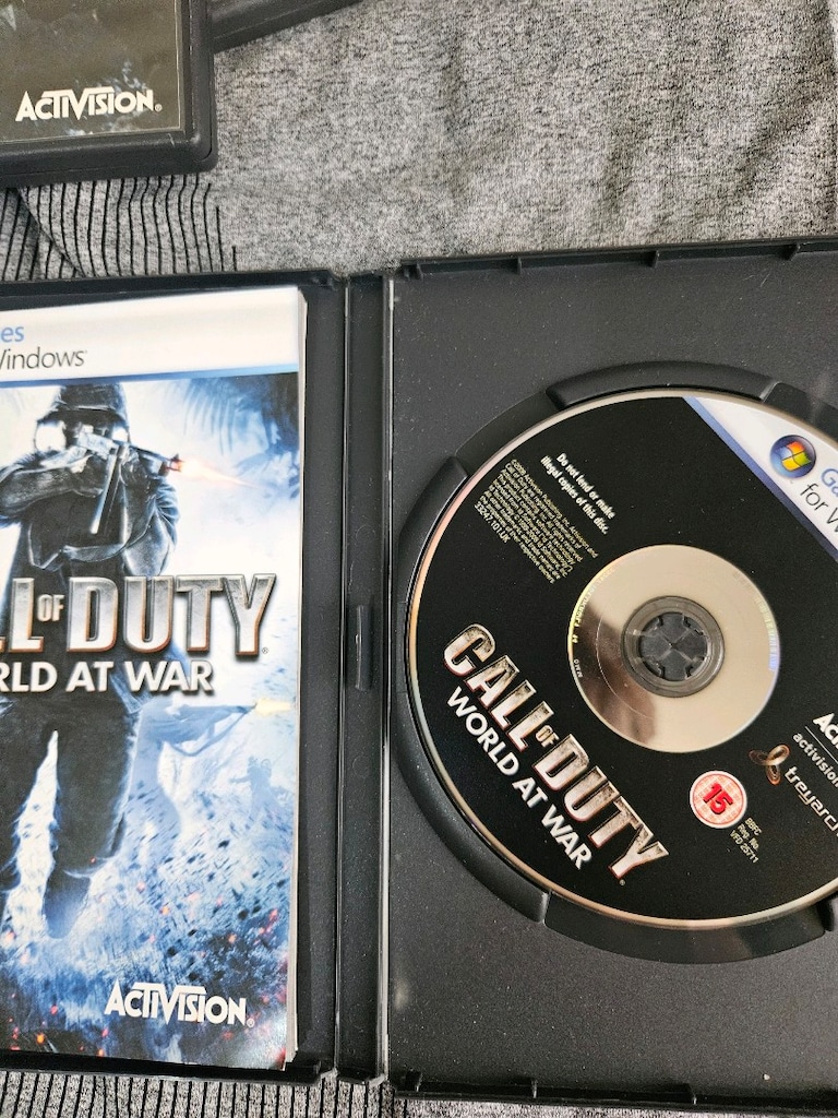 Call of Duty 1-2 ve World at War Bilgisayar Oyunları - 8