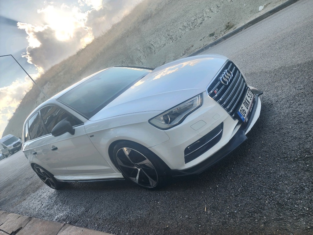 2016 A3 SPORTBACK HATASIZ BOYASIZ DEĞİŞENSİZ TRAMERSİZDİR. 166bin km - 3