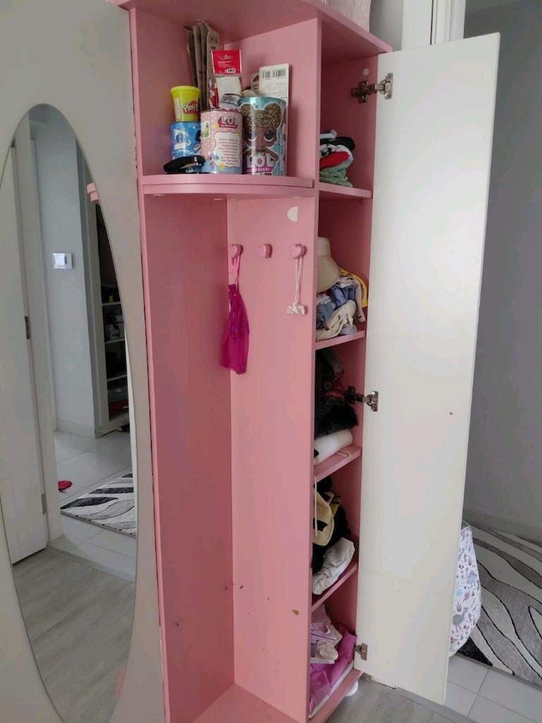 Çocuk Elbise Dolabı ve Şifonyer - 6