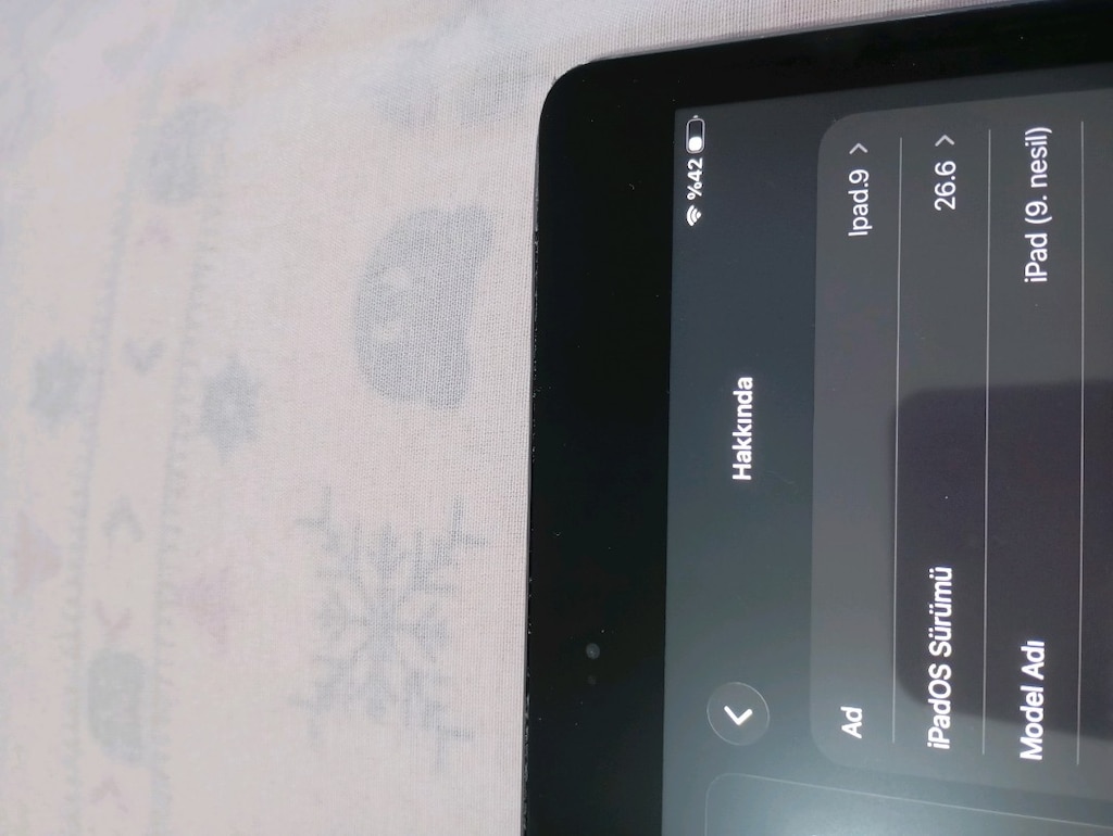 ipad 9. 64 gb simkartlı ön kamera değişecek arka aktif - 4