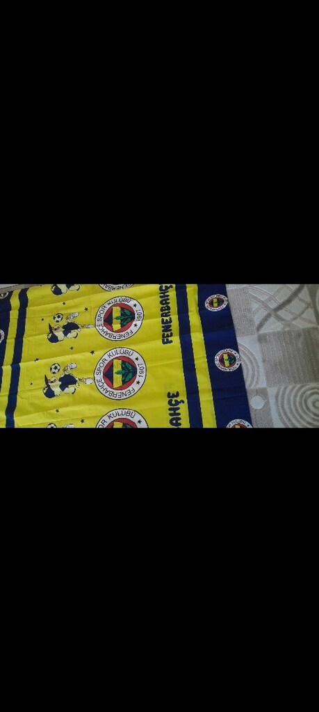 fener bahçeli 1 metre en 1 buçuk boy bebek karyola nevresim sifir - 8