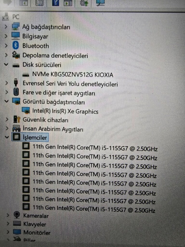 SIFIR GİBİ HP I5 11.NESIL FATURALİ DİZÜSTÜ BİLGİSAYAR LAPTOP - 7