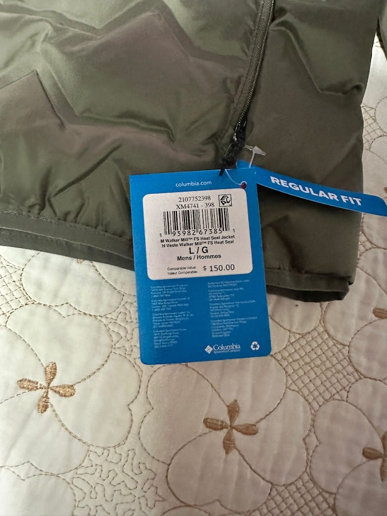 Columbia Walker Mill FS Heat Seal Erkek Mont L Beden – ABD'den - 2