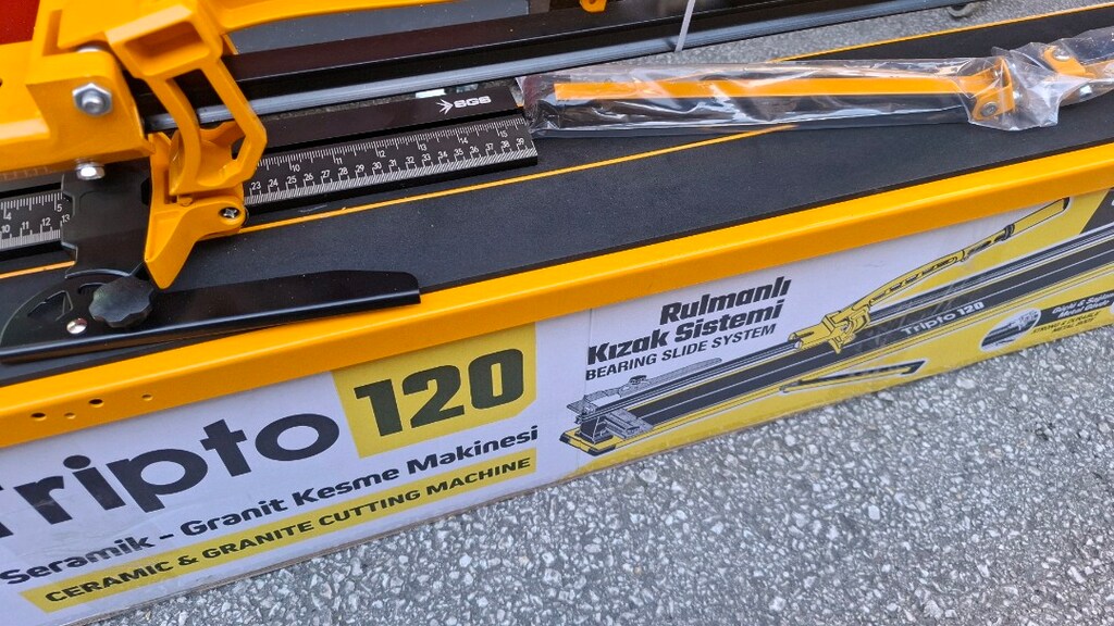 SGS TRİPTO120 SERAMİK KESME MAKİNASI DUMANLI HIRDAVAT - 5