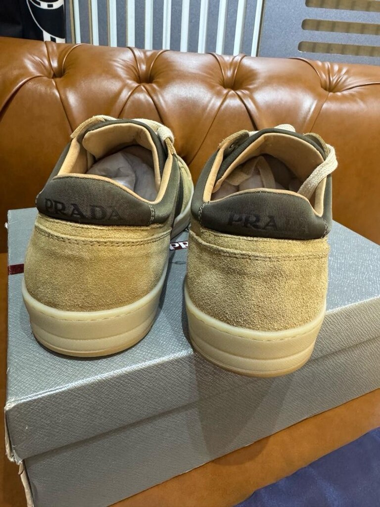 PRADA DOWNTOWN BEJ HAKİ 44 NUMARA CASUAL AYAKKABI - 6