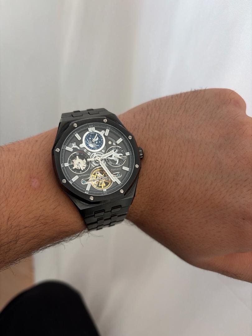 Ferruci otomatik skeleton saat - 3