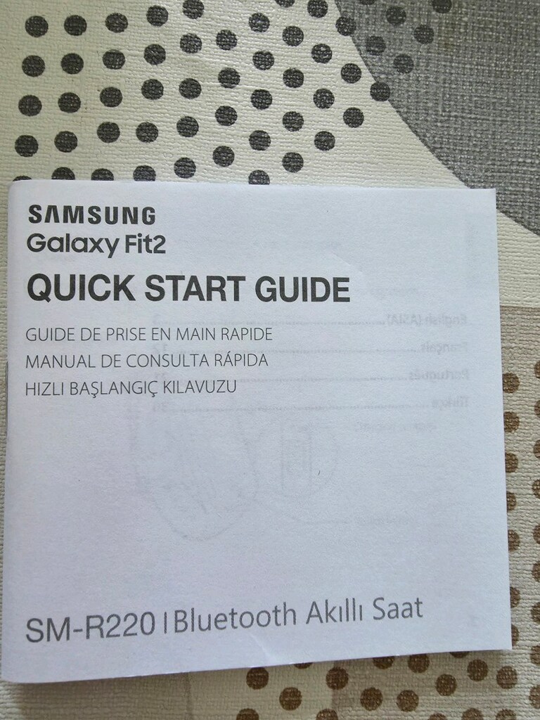 Samsung Galaxy Fit2 Siyah akıllı saat - 8