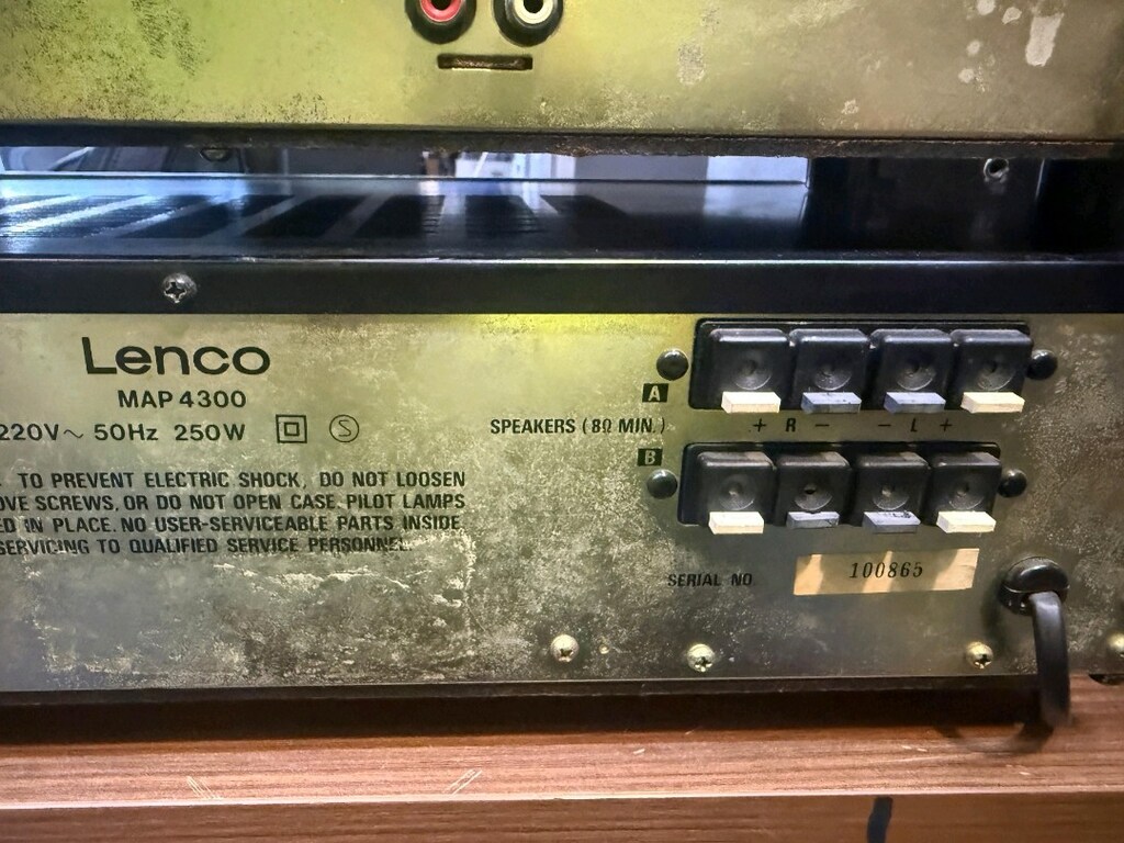 Lenco MAP 3400 25+25 Watt Stereo Amplifikatör ve Lenco MTN4300 Radyo - 10