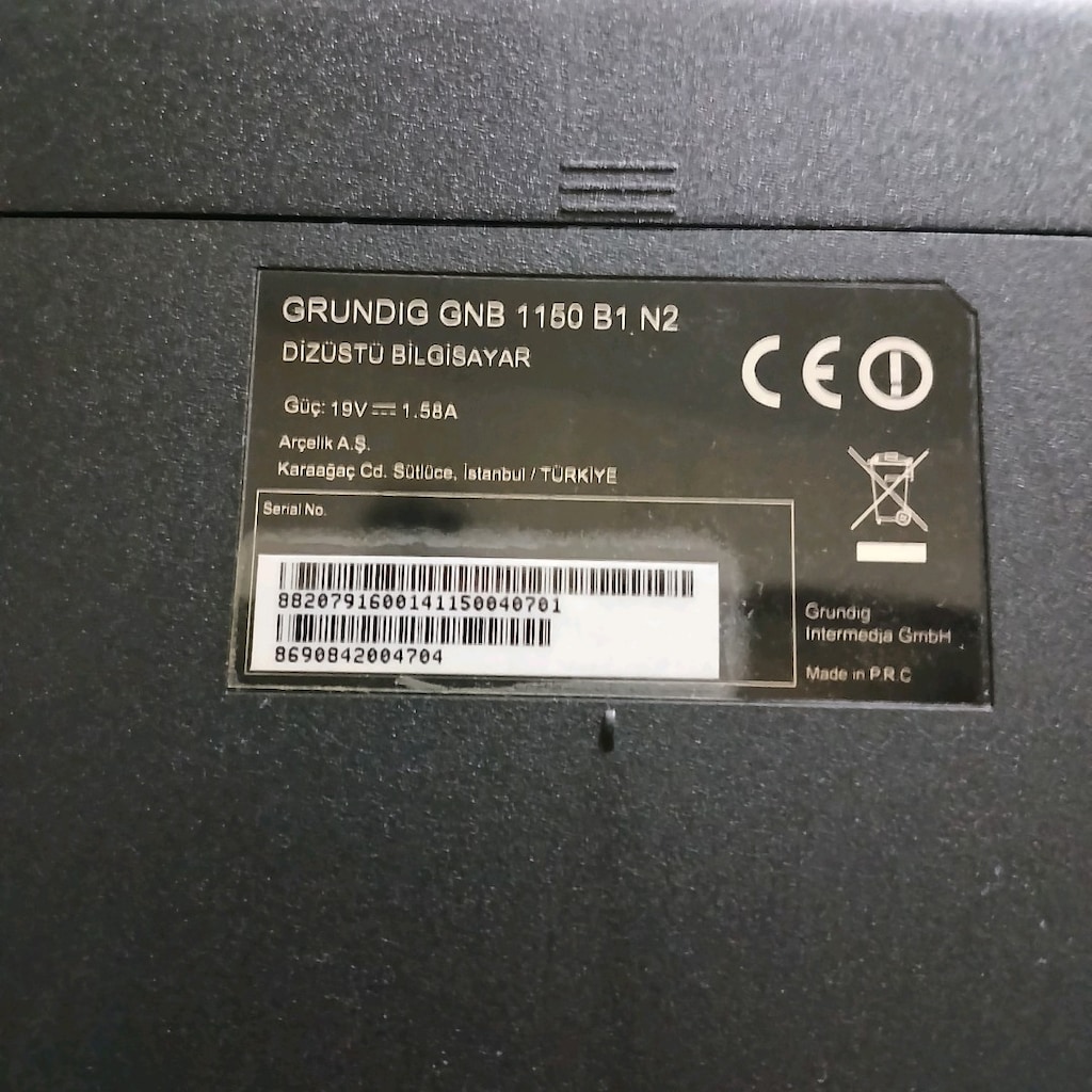 GRUNDIG MİNİ LEPTOP - 6