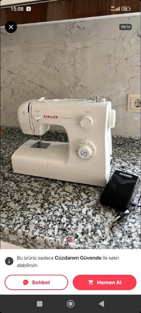 Singer dikiş makinası #dikiş makinesi - 4