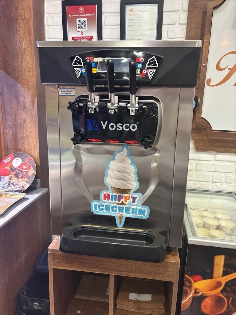 Vasco marka Soft dondurma makınesi