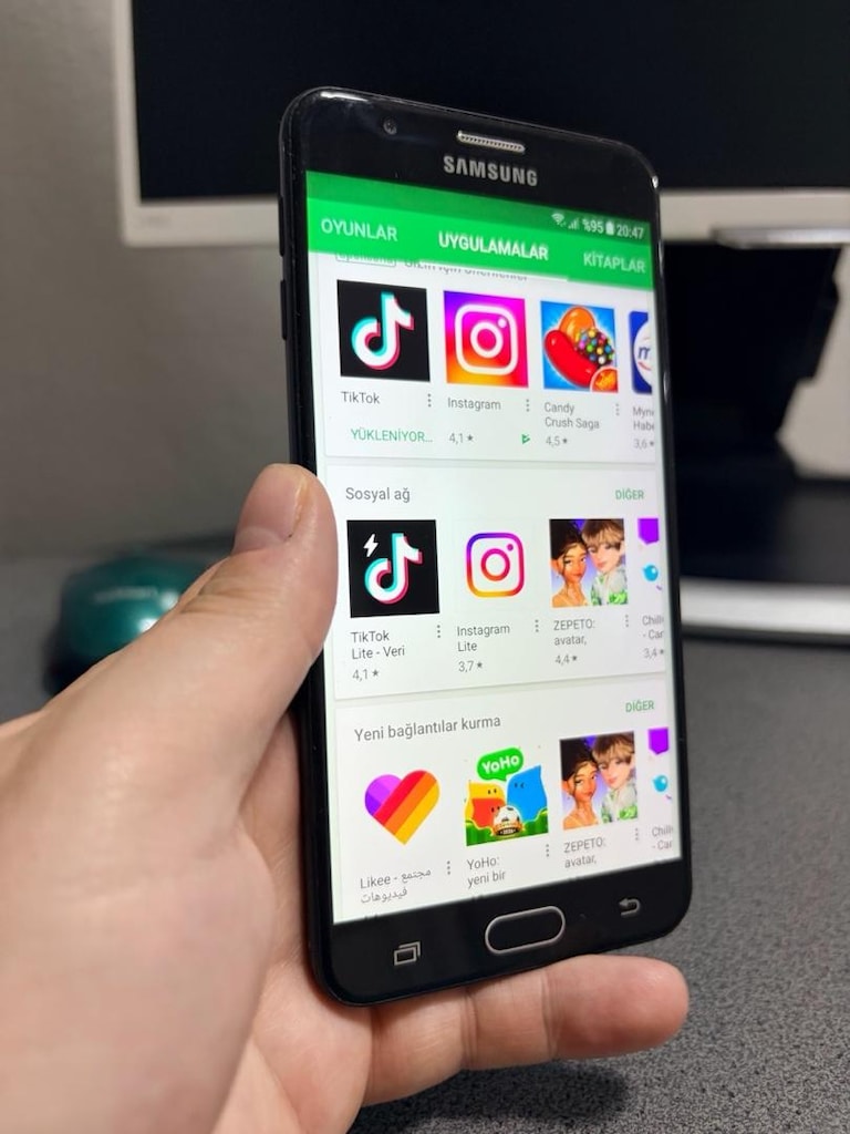 Hatasız ayarında Samsung J7 prıme Cep telefonu - 9