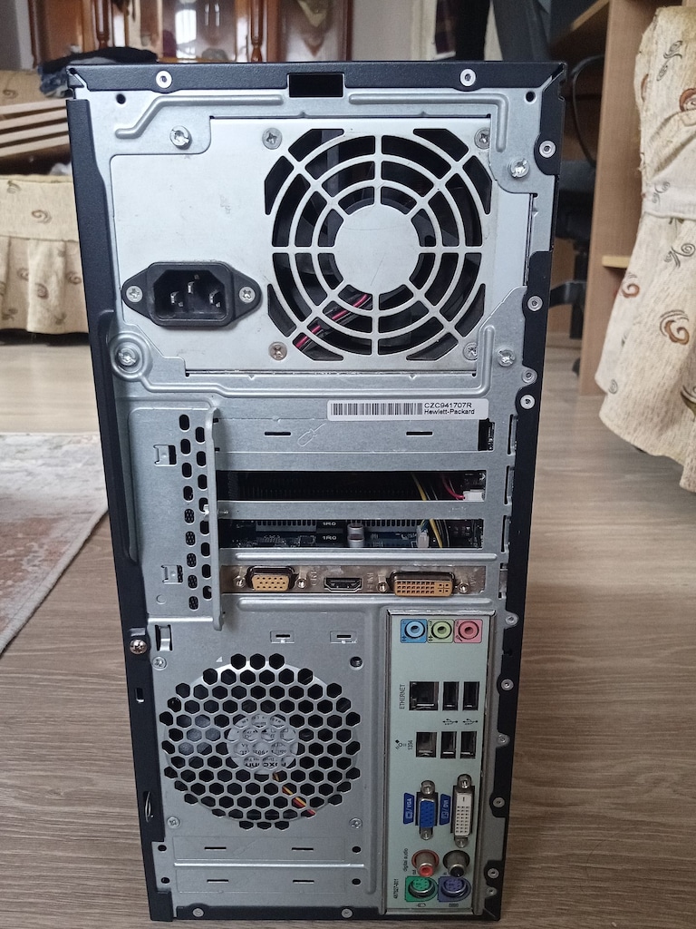 İntel 4 Çekirdek İşlemci + 8GB RAM + GT 220 PC HP Kasa - Sıfırından ...