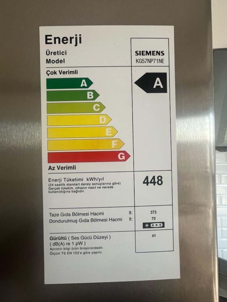 Siemens A+ Nofrost gayet temiz buzdolabı - 5