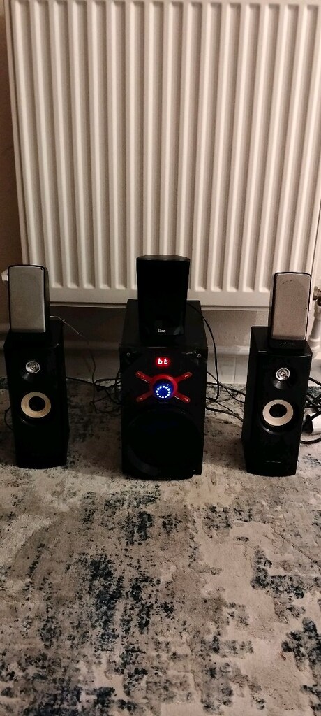 mikodo 5+1 Bluetooth USB Radyo aux ses Sistemi - 5