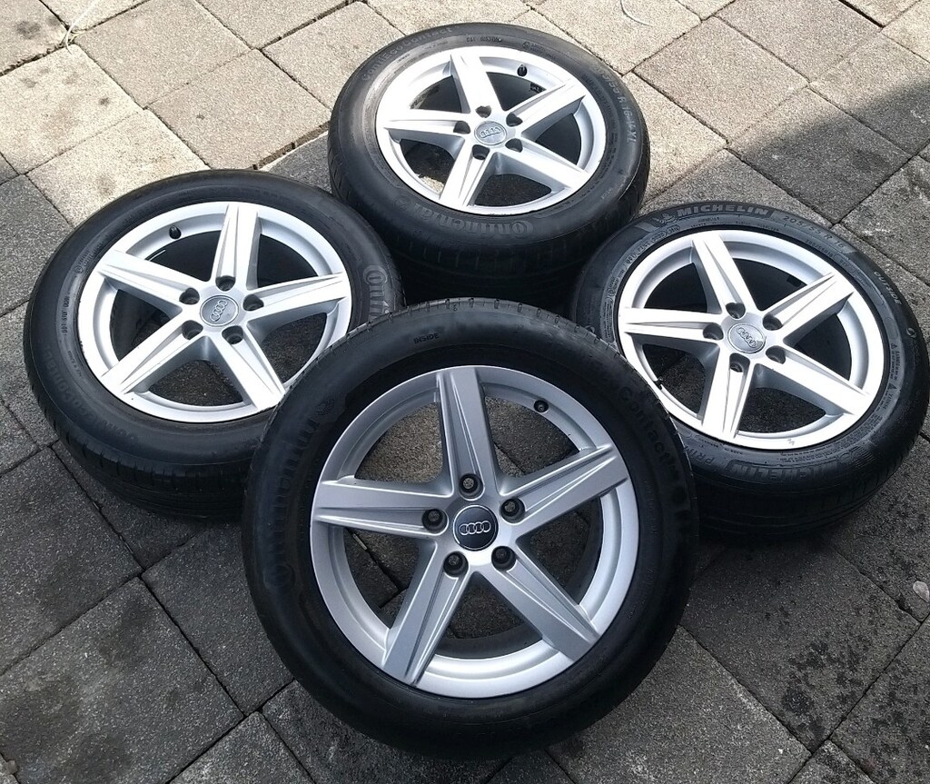 205 55 16 ORJİNAL JANT LASTİK TAKIMI AUDİ CADDY JETTA GOLF AUDİ PASSAT - 3