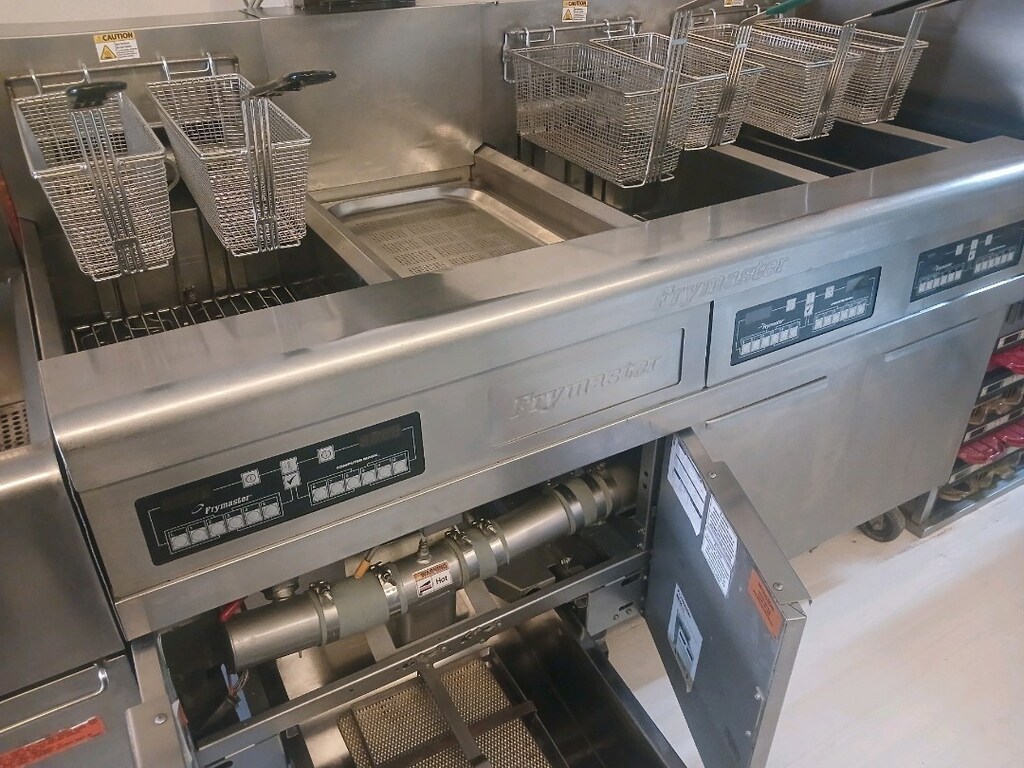 frymaster fritöz 6 sepetli elektrikli çıtır tavuk patates endüstriyel - 10