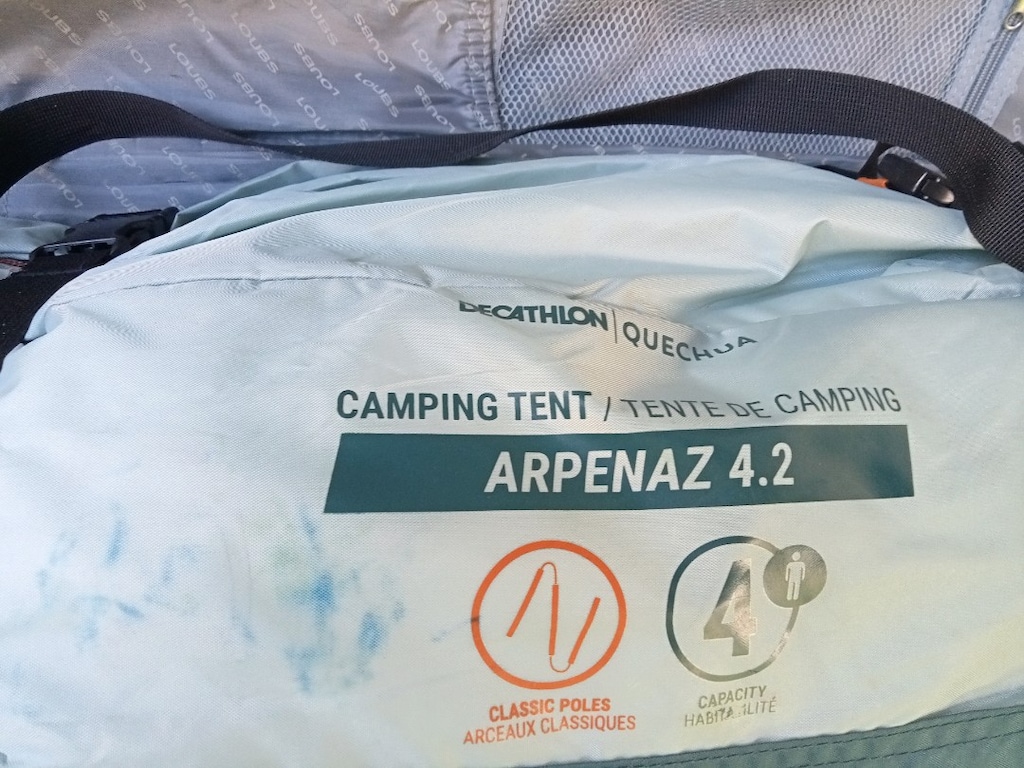 4/2aprenaz kamp çadırı ve malzemeleri