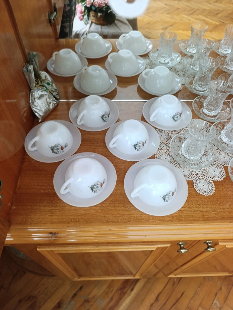 Papatyalı Nescafe fincanı - 2