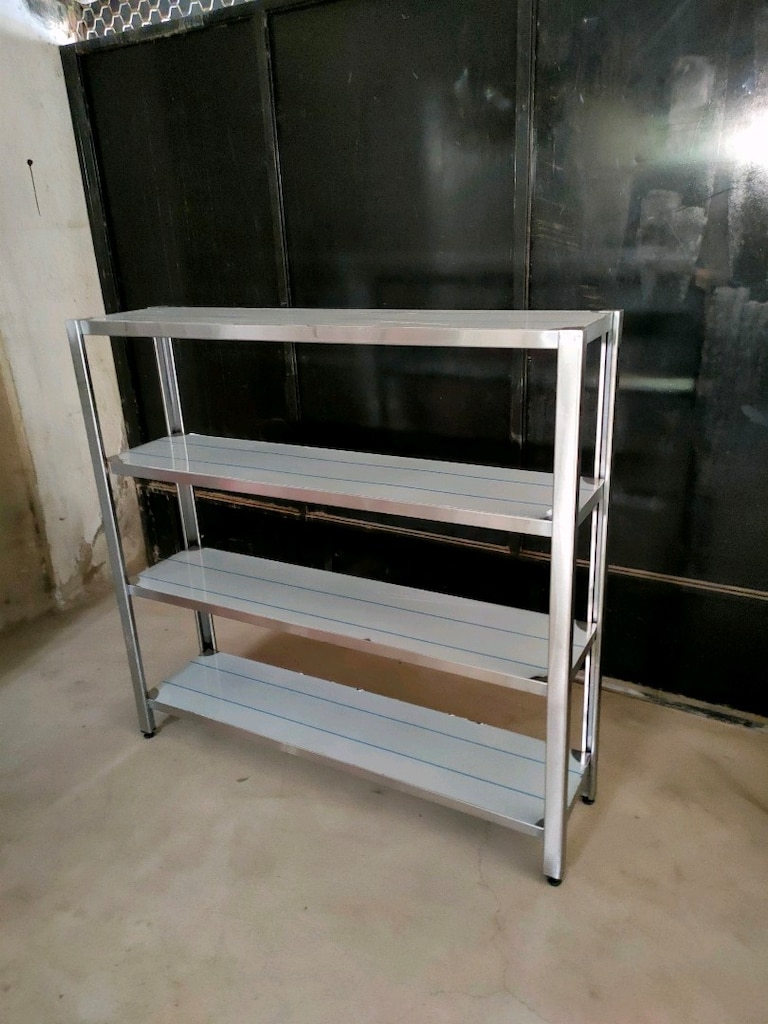 krom istif rafı soğuk oda rafı krom istif raf - 6