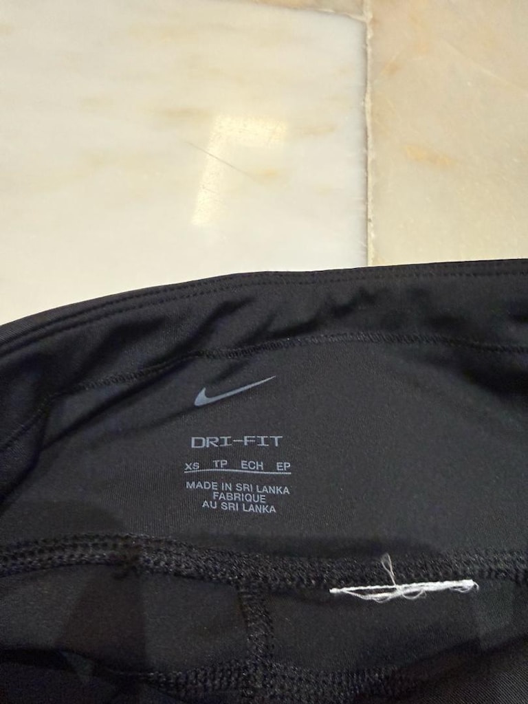 Nike Siyah kız çocuk Spor Tayt - 4