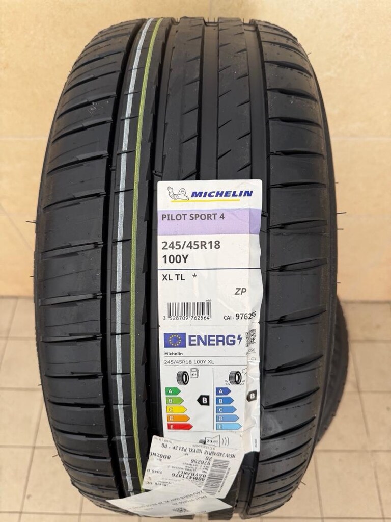 245/45R18 MİCHELİN PİLOT SPORT 4 ZP (DOT:31/26) 4 ADET FİYATIDIR - 2