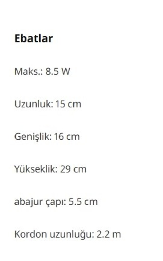 İkea masa üstü çalışma lambası - 7