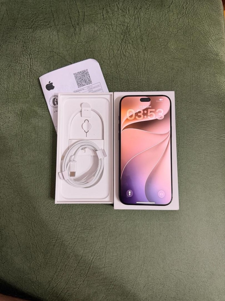 iphone 18pro max (24 ay garantili 2 günlük) - 4