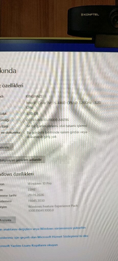 i5 - 8GB Masaüstü komple sistem - 4