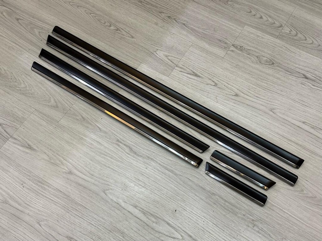 e39 alltan krom lu kapı çıta seti çıkma orjinal tam set - 6