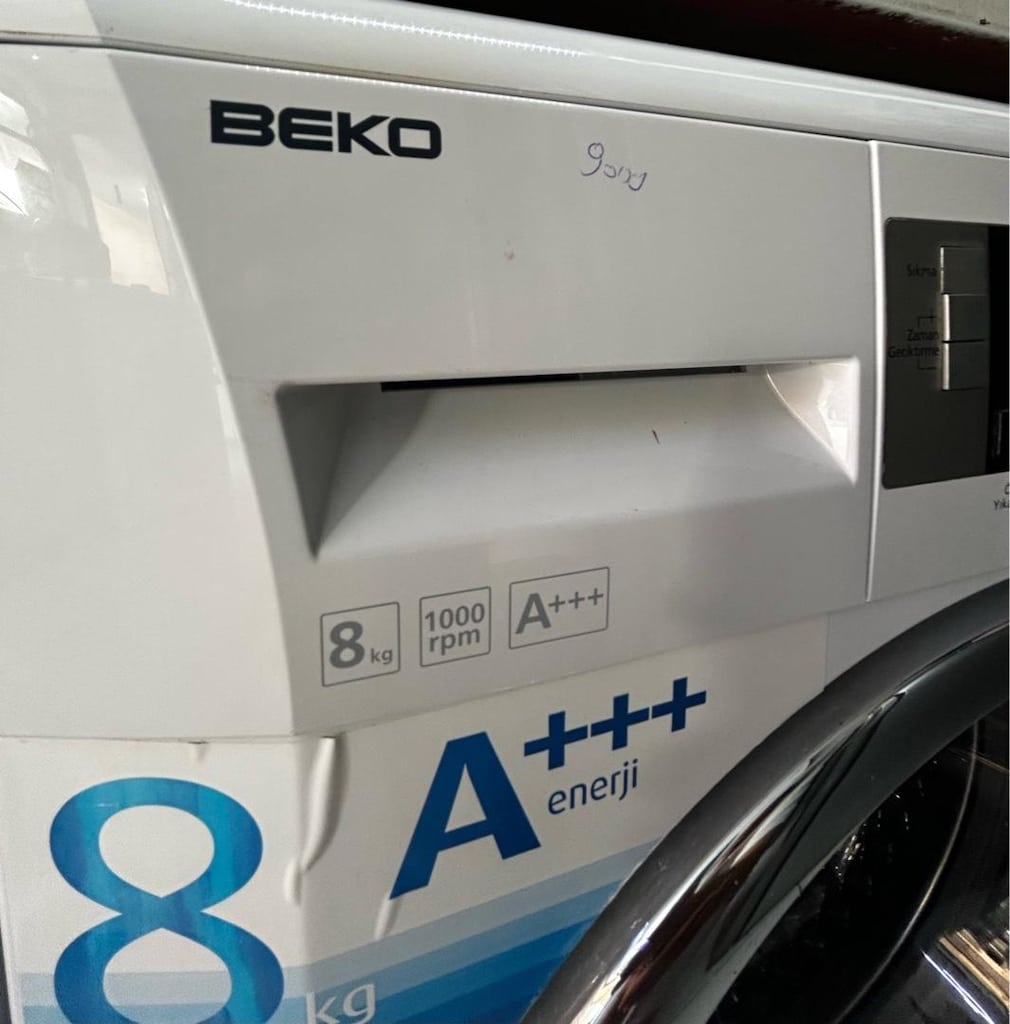 BEKO 8 KG | A+++ ENERJİ TASARRUFLU | İNVERTER MOTOR | XL GENİŞ KAPAK - 5