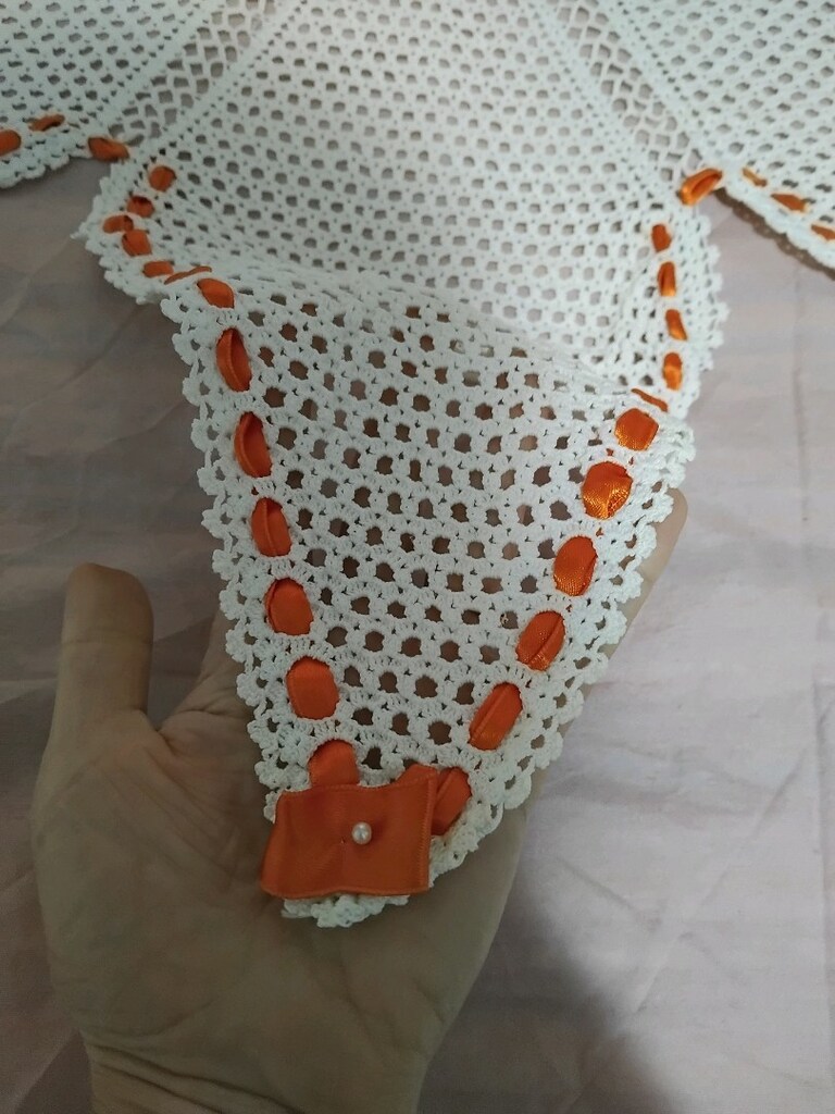 el emeği masa/fiskos örtüsü yıldız model - 5