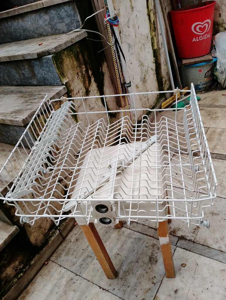 Arçelik 3502 model bulaşık makinesini iç sepeti - 3