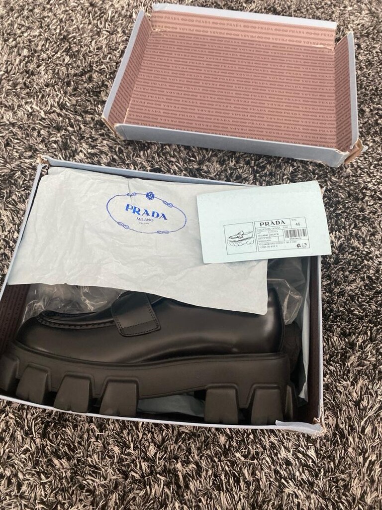 orjinal prada Milano erkek ayakkabı - 2
