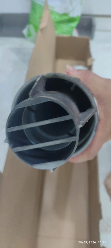 doğal gaz kombi bacası - 2