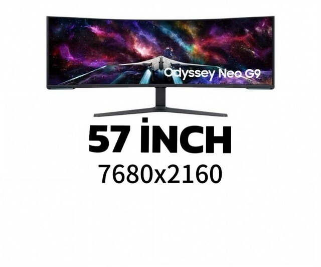 Samsung Odyssey Neo G9 57 inç (7680x2160)240Hz