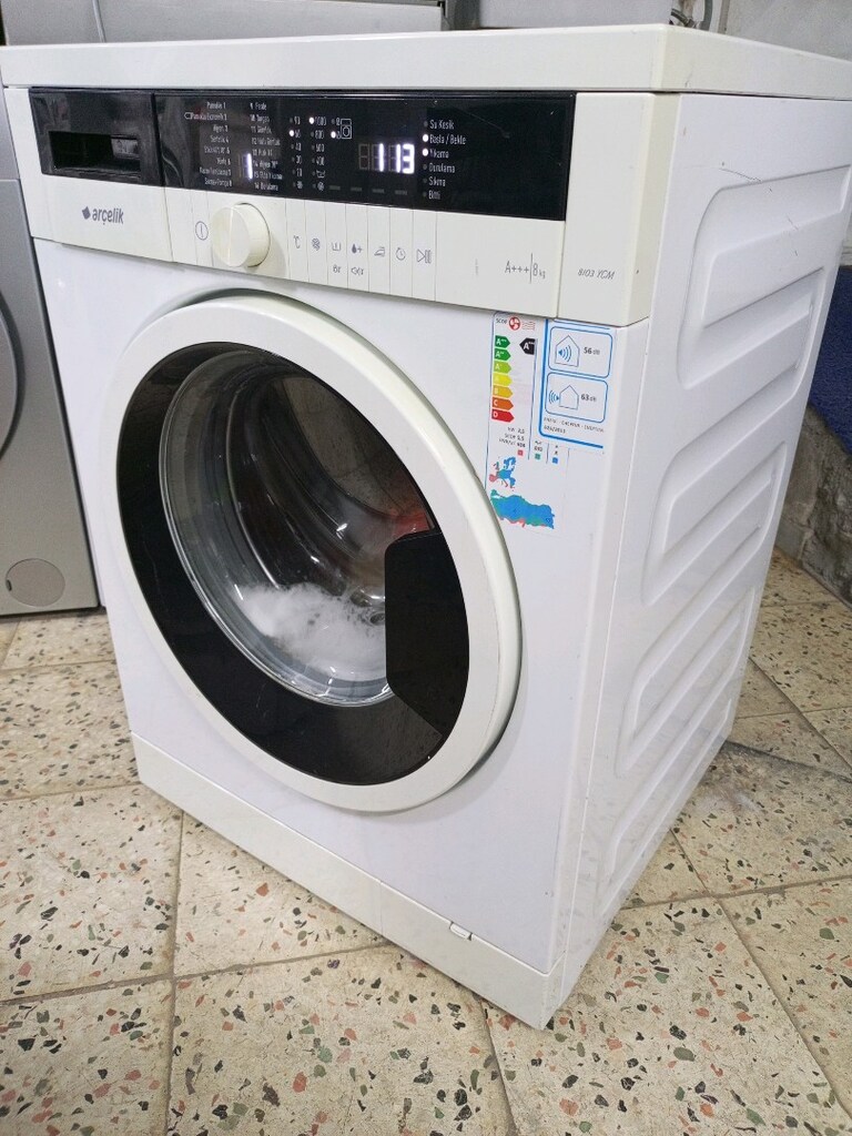 8 KG PİANO BLACK SERİSİ ÇAM. MAKİNASI - 2