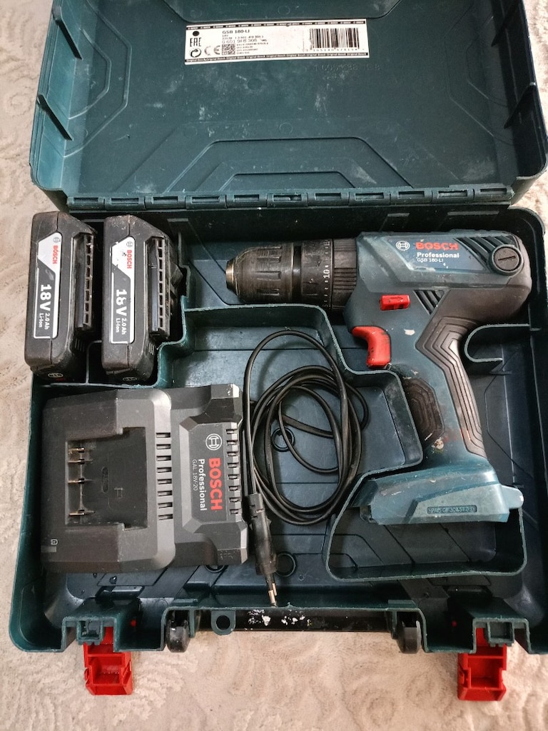 bosch 180 -GSB-LI akülü vidalama ve matkap - 2