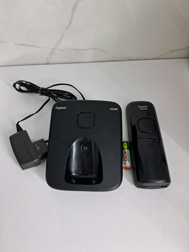Ev Telefonu DECT Telefon GIGASET AS200 DECT TELEFON PAZARLIK YOK - 5