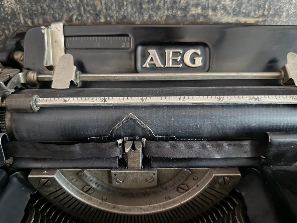 AEG ANTİKA DAKTİLO - 3