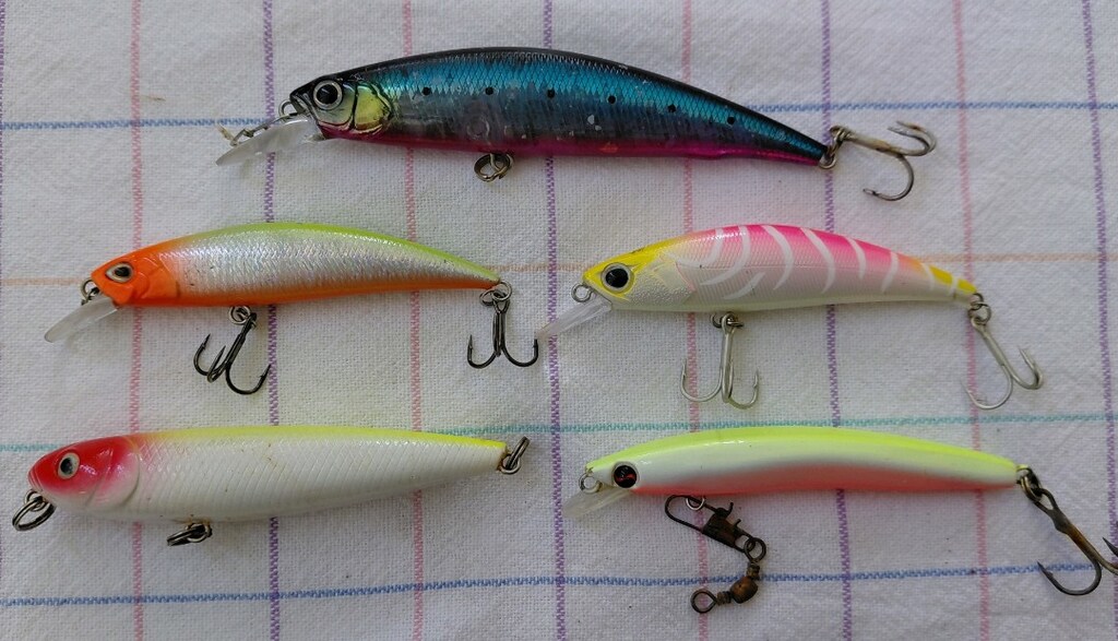 5 adet sahte yem, rapala - 2