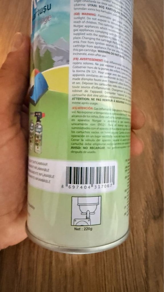 NURGAZ 220 gr kartuş - 5