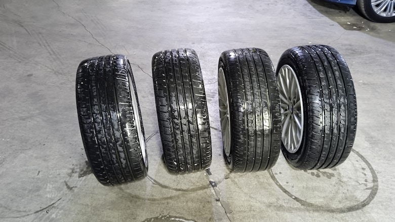 17inç BMW Jant Takımı Çok Temiz - 7