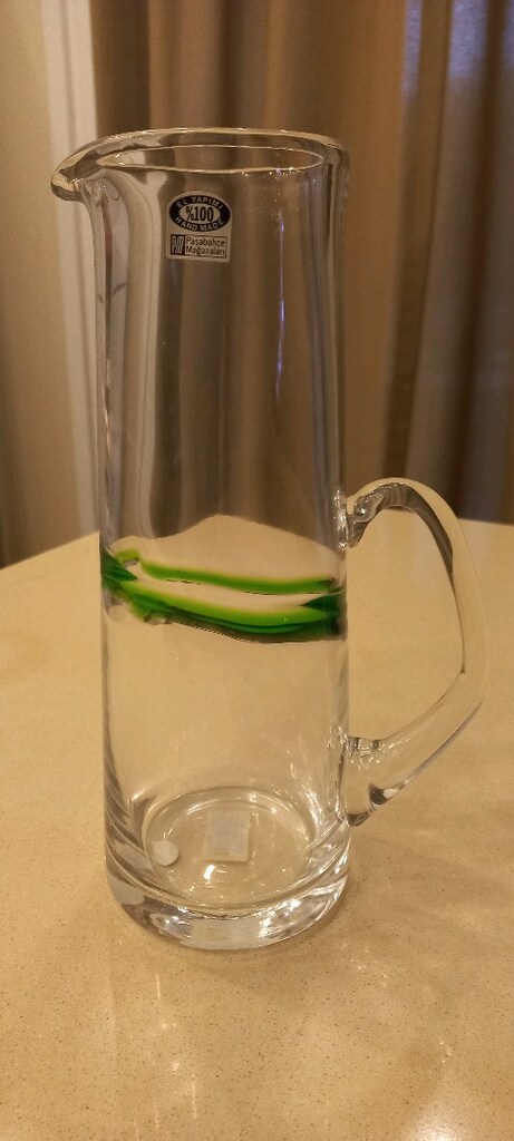PAŞABAHÇE HAND MADE BARDAK ve KADEHLER - TANESİ - SIFIR - 4