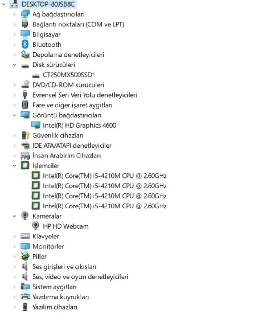 i5 4. Nesil HP Probook SSD li hız canavarı laptop - 9