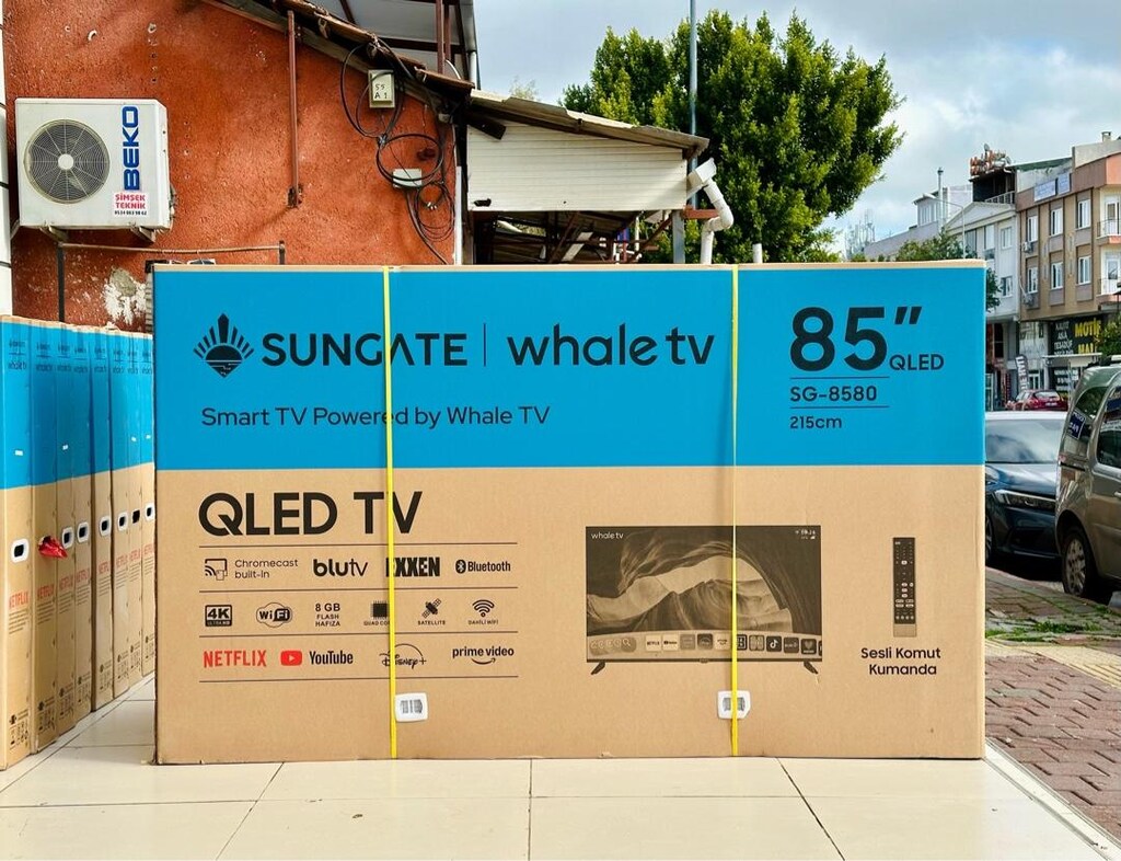 SUNGATE 215 EKRAN 4K WHALE ANDROİD QLED TV (SIFIR KAPALI KUTU) - 2
